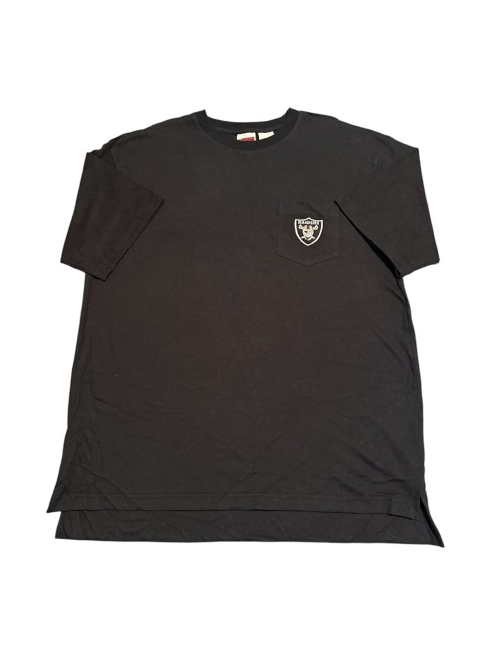 Vtg Iron Knights Athletics Nfl Game Day Raiders Men T Shirt Black Sz: L Chk Desc
